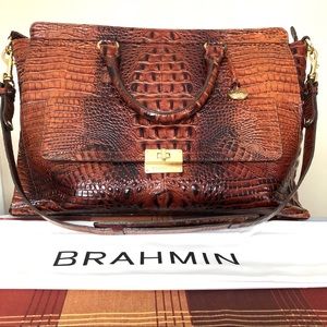 Brahmin Briefcase / Laptop / Business Bag **RARE**